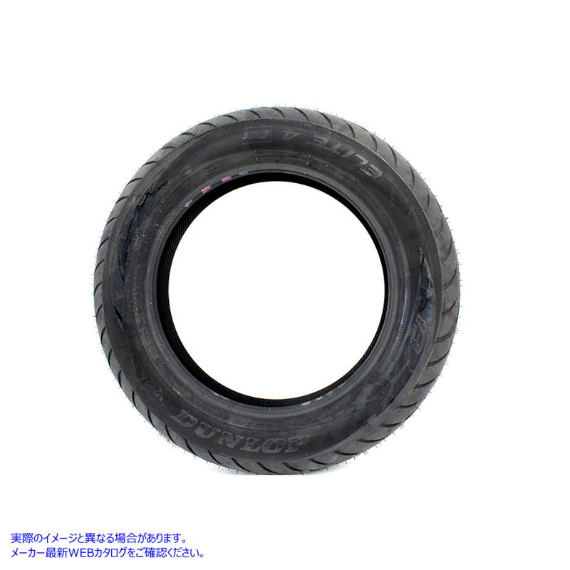 46-0572 ダンロップ エリート 4 150/80B16 ブラックウォール タイヤ Dunlop Elite 4 150/80B16 Blackwall Tire 取寄せ Vツイン (