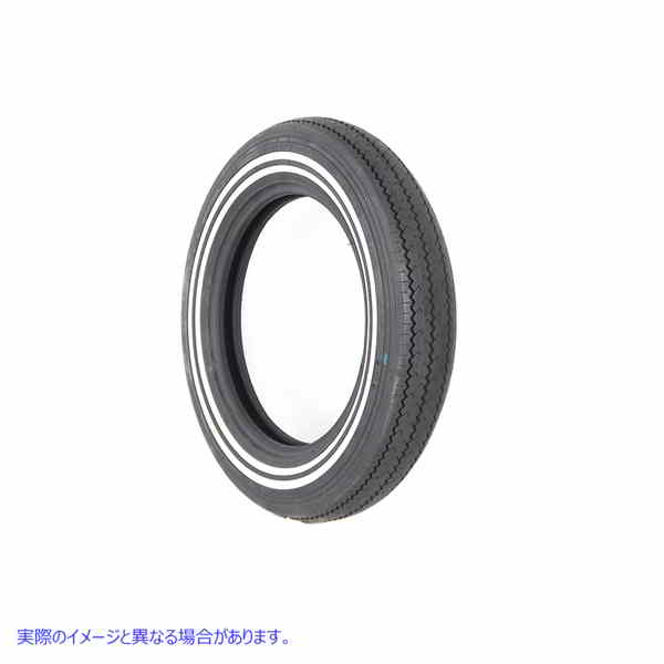 46-3017 VeeMoto 500-16 ダブル ホワイト ストライプ タイヤ VeeMoto 500-16 Double White Stripe Tire 取寄せ Vツイン (検索用