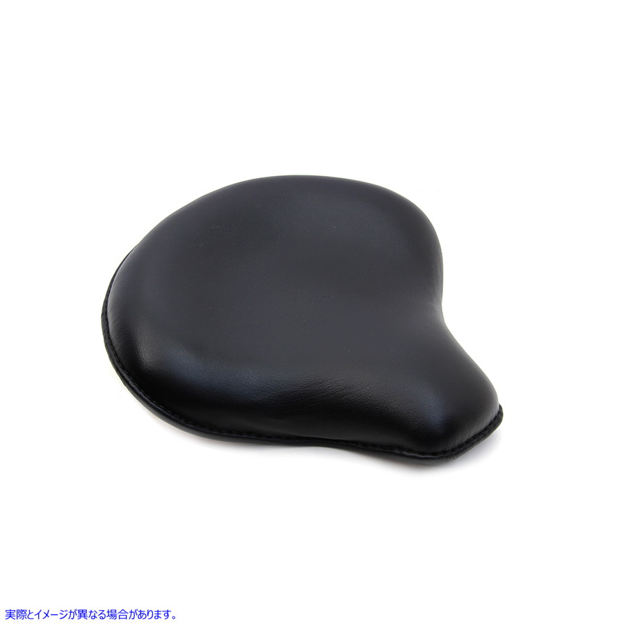 47-0021 ブラックレザーソロシート Black Leather Solo Seat 取寄せ Vツイン (検索用／52010-54 Corbin Gentry 65016