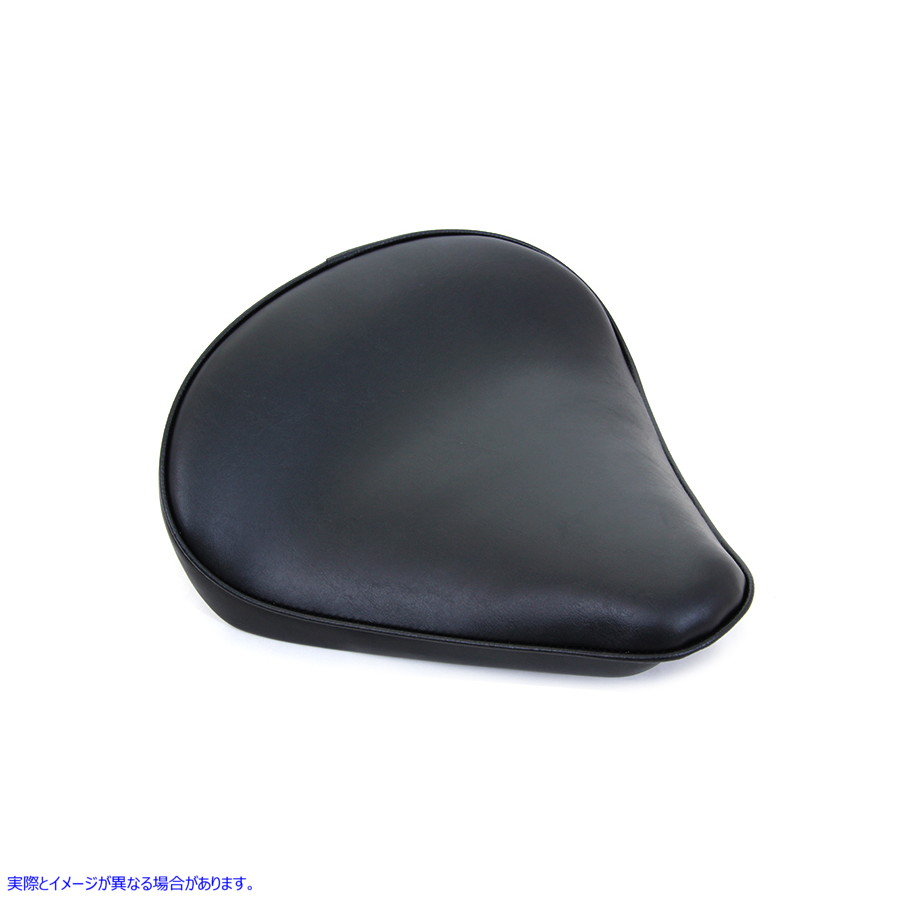 47-0063 ブラックビニールソロシート Black Vinyl Solo Seat 取寄せ Vツイン (検索用／ Corbin Gentry 77504