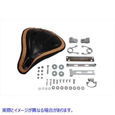 47-0130 リジッドフレームソロシートとマウントキット Rigid Frame Solo Seat and Mount Kit 取寄せ Vツイン (検索用／ Corbin G