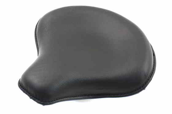 47-0158 ブラックレザーソロシート Black Leather Solo Seat 取寄せ Vツイン (検索用／52010-54 Corbin Gentry