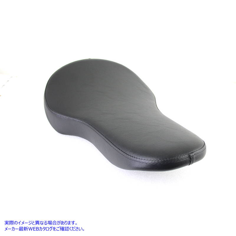 47-0225 Black Naugahylde Thin Profile Buddy Seat 取寄せ Vツイン (検索用／ V-Twin
