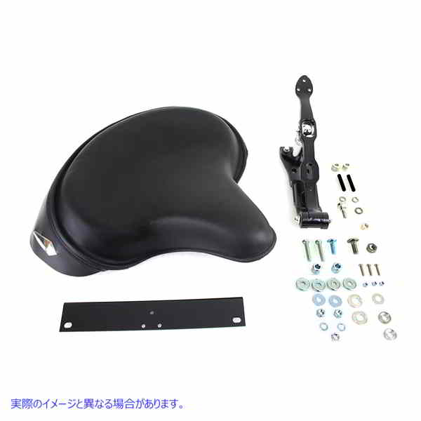 47-0479 ブラック ポリス ソロ シート キット Black Police Solo Seat Kit 取寄せ Vツイン (検索用／ Corbin Gentry