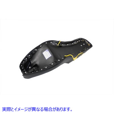 47-0575 Hustler Gunfighter Yellow Flame Seat 取寄せ Vツイン (検索用／