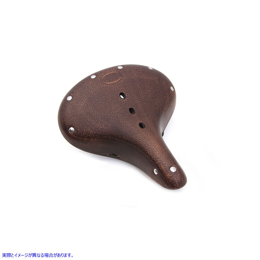 47-0608 Troxel レプリカ自転車シート ダークブラウン Troxel Replica Bicycle Seat Dark Brown 取寄せ Vツイン (検索用／ Corbi