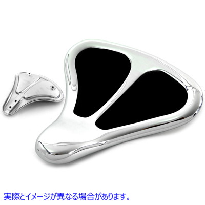 47-0791 クローム合金ソロシート Chrome Alloy Solo Seat 取寄せ Vツイン (検索用／ Corbin Gentry