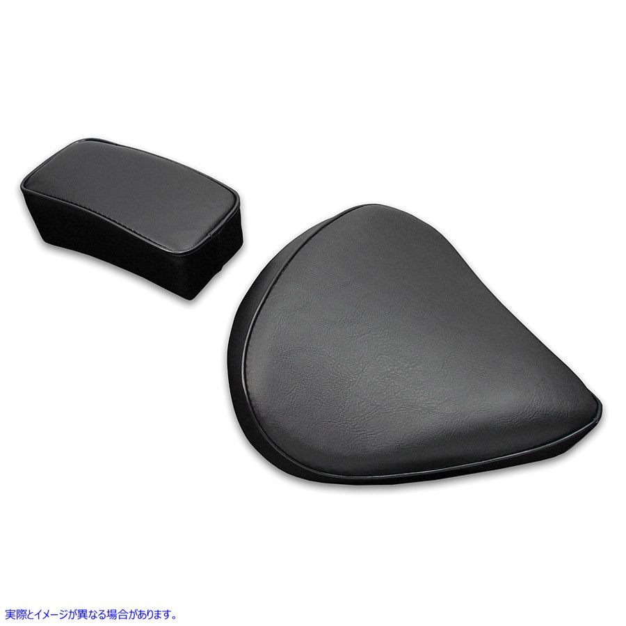 47-0792 ソロシートとリアピリオンパッドのセット Solo Seat and Rear Pillion Pad Set 取寄せ Vツイン (検索用／ Corbin Gentry