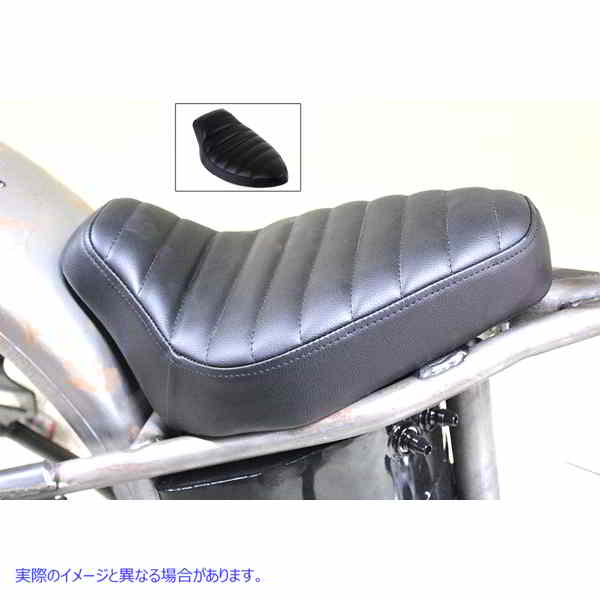 47-0891 Corbin Gentry タック アンド ロール ソロ シート セット ブラック Corbin Gentry Tuck and Roll Solo Seat Set Black