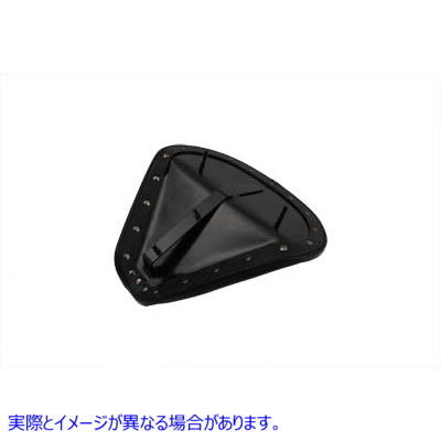 47-0895 Velocipede ブラックレザーソロシート Velocipede Black Leather Solo Seat 取寄せ Vツイン (検索用／ Corbin Gentry