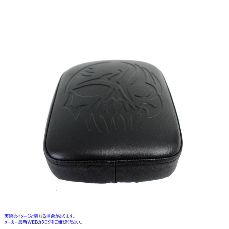 47-0899 スカルフェンダーパッドブラック Skull Fender Pad Black 取寄せ Vツイン (検索用／