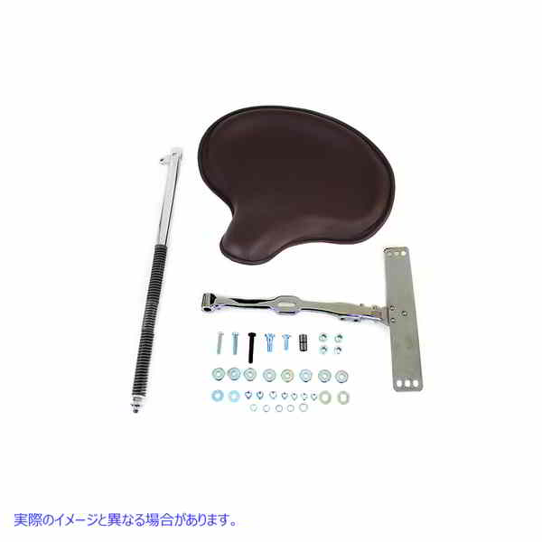 47-0984 Corbin Gentry ブラウン レザー ソロ シート キット 取寄せ Vツイン Corbin Gentry Brown Leather Solo Seat Kit (検索