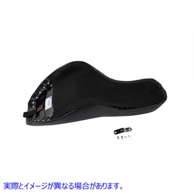 47-0987 スムージー サドル シート ブラック ノーガハイド Smoothie Saddle Seat Black Naugahyde 取寄せ Vツイン (検索用／ Cor