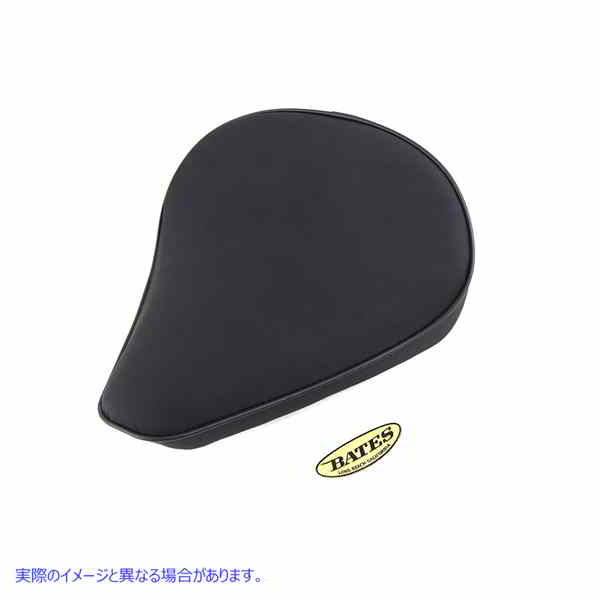 47-1678 ブラックスエードソロシートラージパン Black Suede Solo Seat Large Pan 取寄せ Vツイン (検索用／