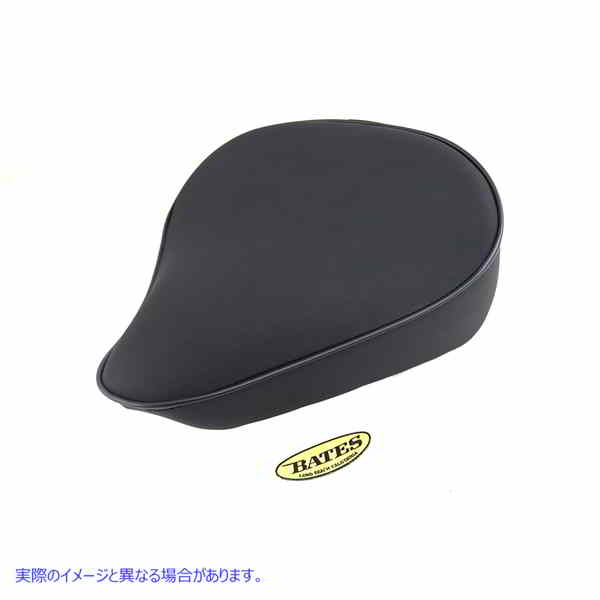 47-1680 ブラックスエードソロシートラージパン Black Suede Solo Seat Large Pan 取寄せ Vツイン (検索用／