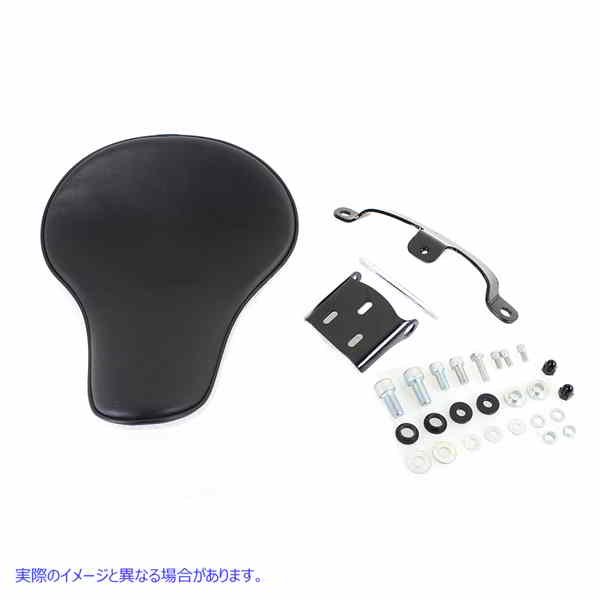 47-1808 ソリッドマウントベイツスムースソロシートキット Solid Mount Bates Smooth Solo Seat Kit 取寄せ Vツイン (検索用／ B