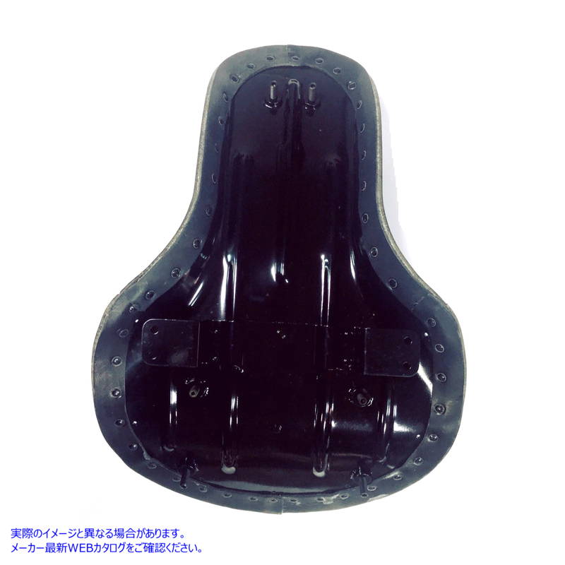 47-1936 バディシートベースプレート ベアブラック 取寄せ Vツイン Buddy Seat Base Plate Bare Black (検索用／