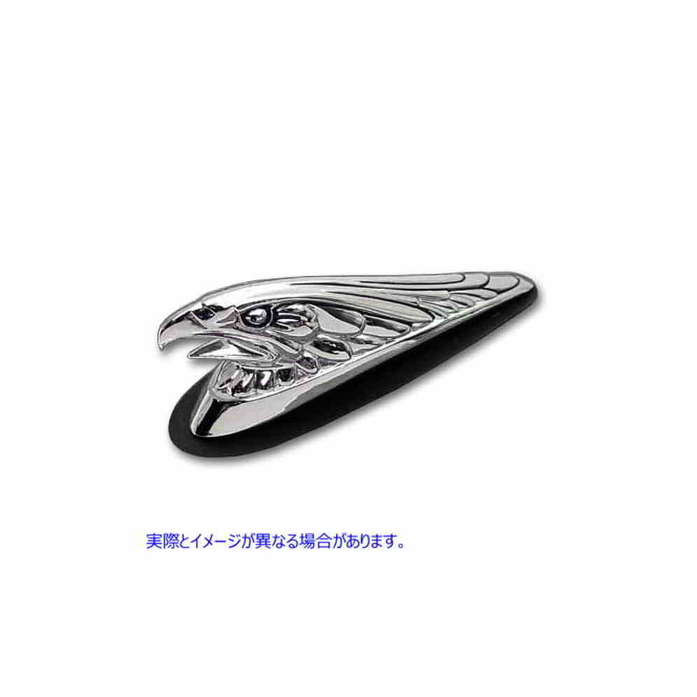 48-0034 Eagle フロントフェンダーチップオーナメント クローム Eagle Front Fender Tip Ornament Chrome 取寄せ Vツイン (検索