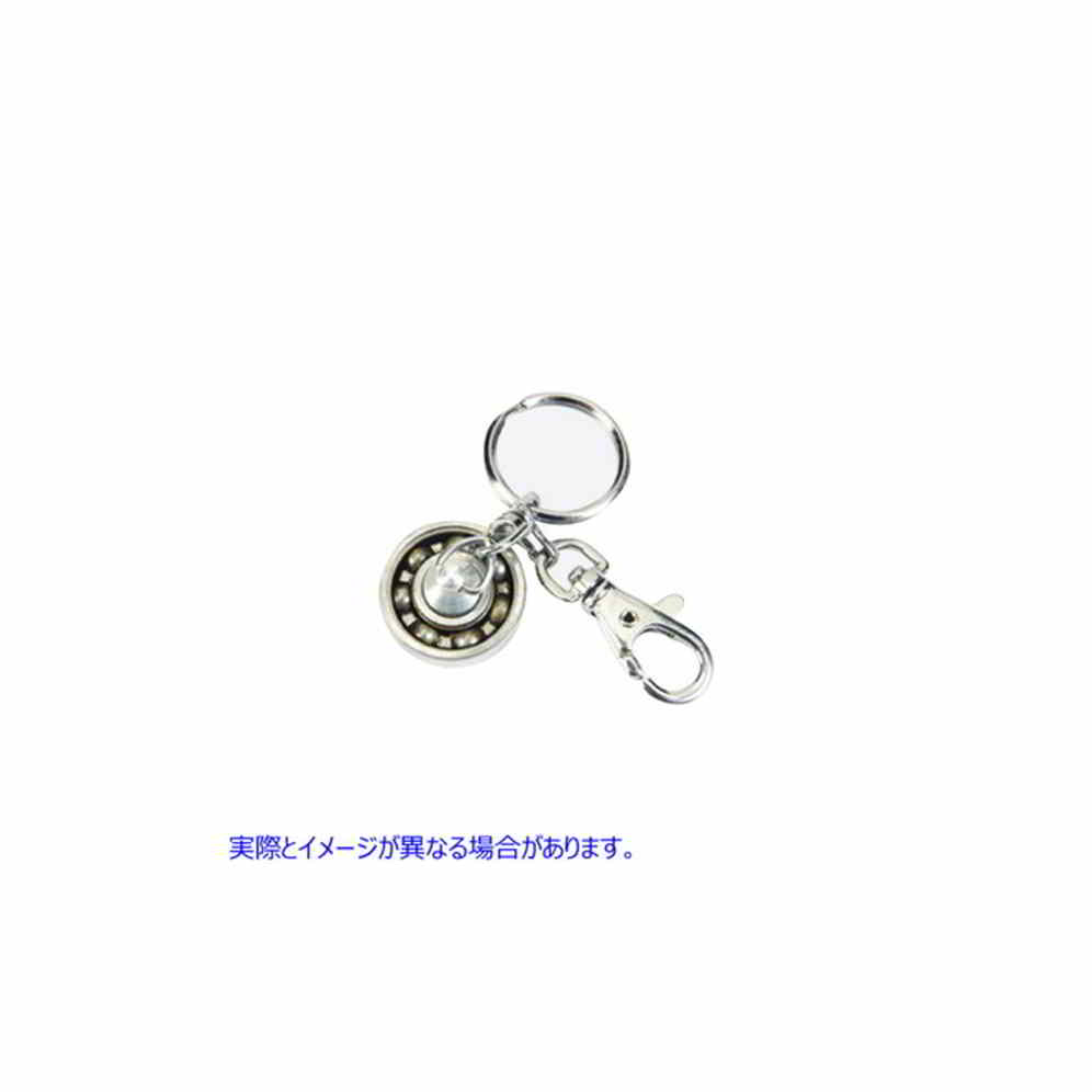 48-0243 ベアリングデザインキーホルダー Bearing Design Keychain 取寄せ Vツイン (検索用／