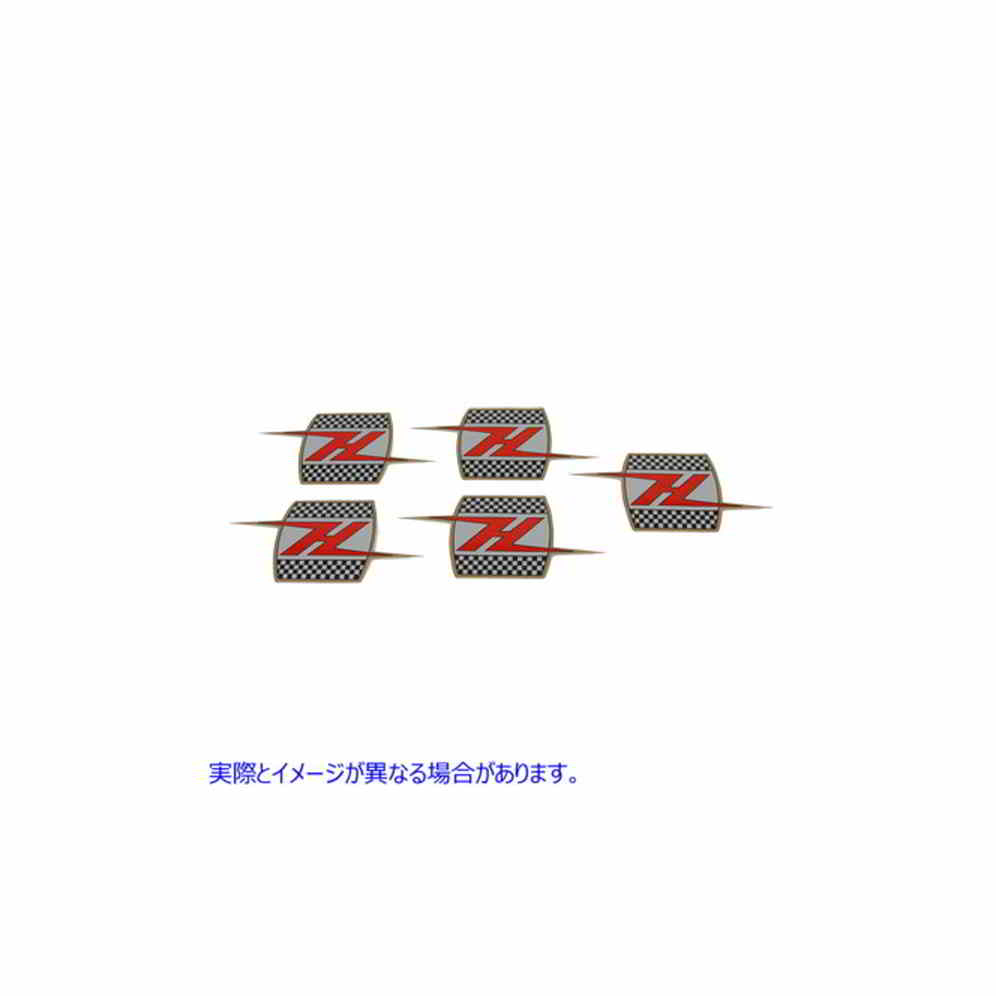 48-0427 オイルタンクインチHインチスタイルデカール Oil Tank inchH inch Style Decal 取寄せ Vツイン (検索用／62535-61A