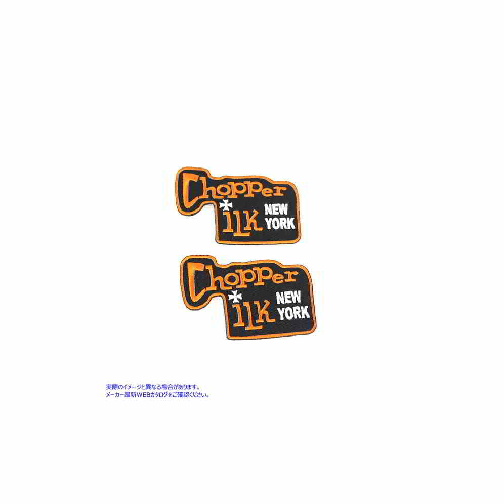 48-0519 チョッパーイルクニューヨークパッチ Chopper Ilk New York Patches 取寄せ Vツイン (検索用／