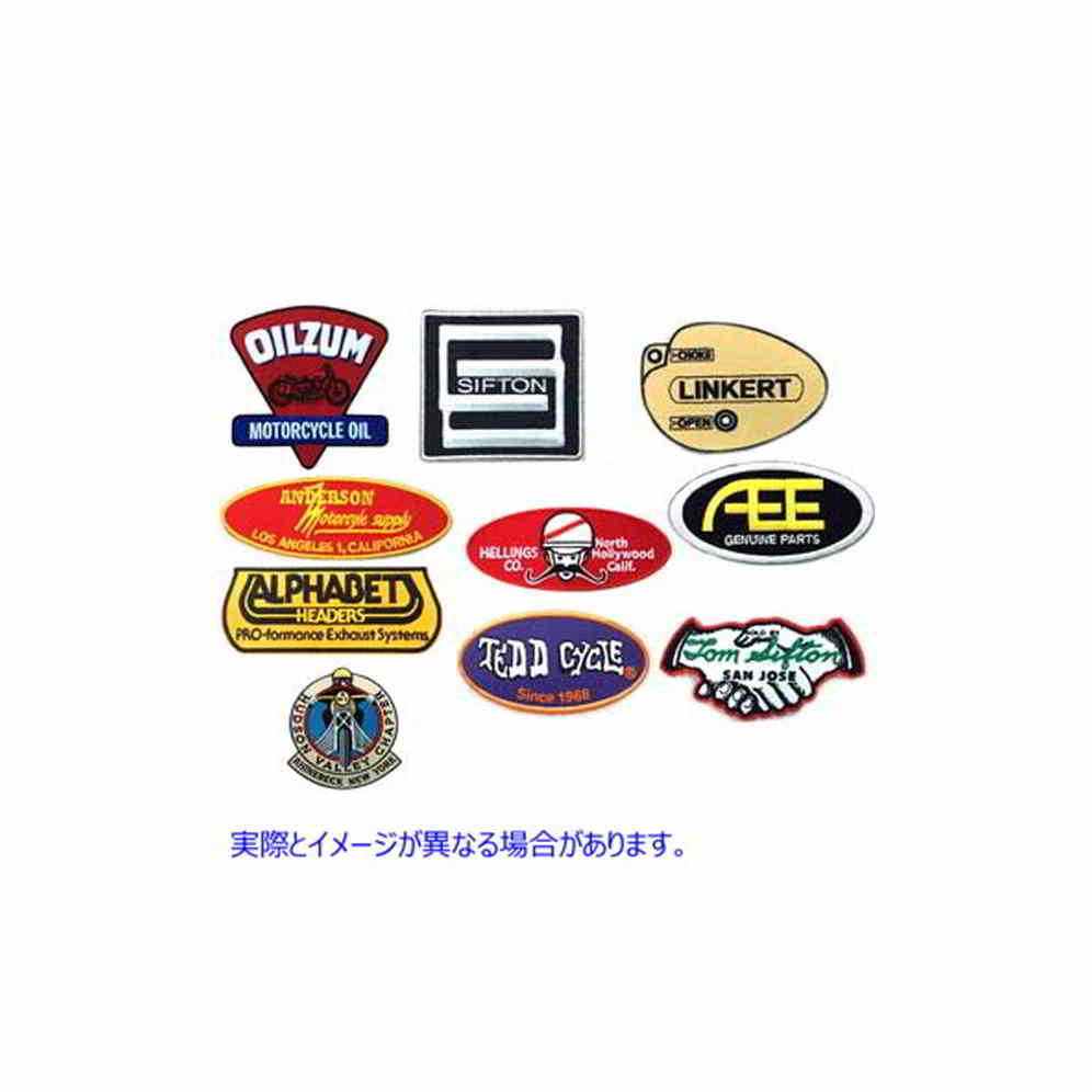 48-0543 ヴィンテージブランドワッペンシリーズ Vintage Brands Patch Series 取寄せ Vツイン (検索用／