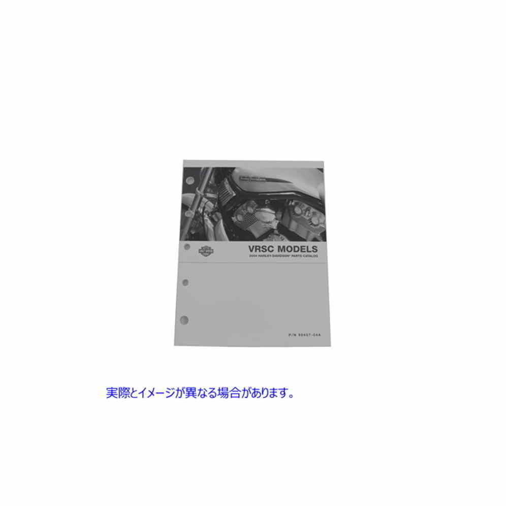 48-0621 2004 VRSC の OE 工場スペアパーツブック OE Factory Spare Parts Book for 2004 VRSC 取寄せ Vツイン (検索用／99457-0