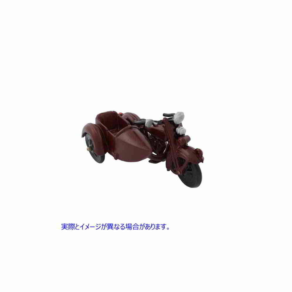 48-0700 大型 VL サイドカー玩具 鋳鉄製 Large VL Side Car Toy Cast Iron 取寄せ Vツイン (検索用／