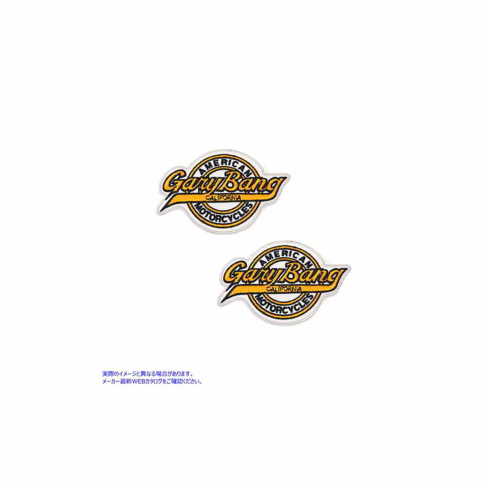 48-0743 ゲイリー・バング・パッチセット Gary Bang Patch Set 取寄せ Vツイン (検索用／