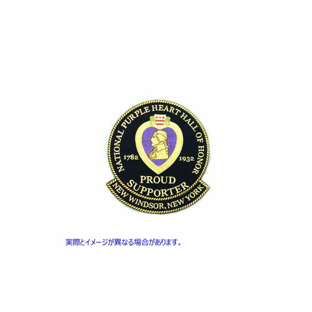 48-0930 パープルハートパッチ Purple Heart Patch Set 取寄せ Vツイン (検索用／ V-Twin
