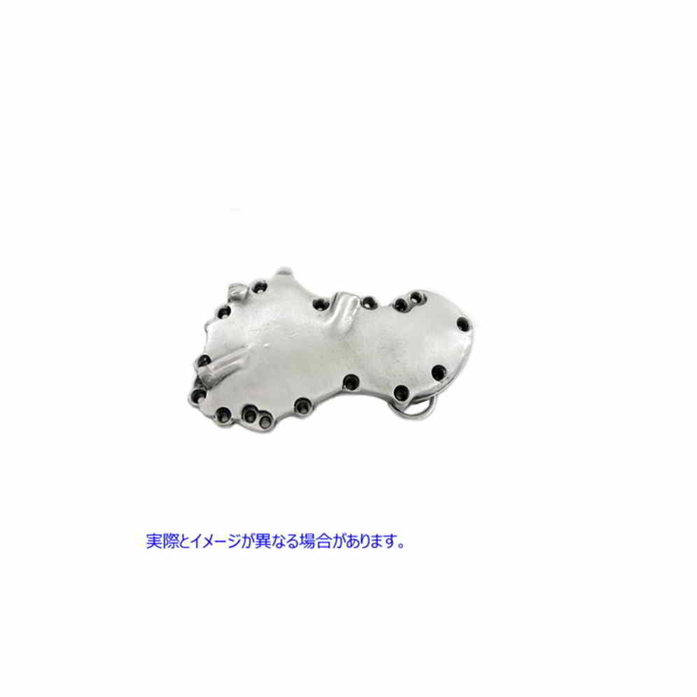 48-0949 Knucklehead Cam Cover Belt Buckle 取寄せ Vツイン (検索用／ V-Twin