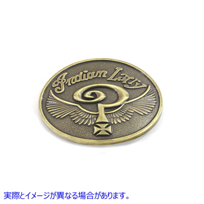 48-1111 インディアン ラリー オーバル ベルト バックル Indian Larry Oval Belt Buckle 取寄せ Vツイン (検索用／