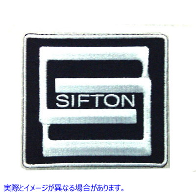 48-1327 シフトンのオートバイ製品のパッチ Sifton Motorcycle Products Patches 取寄せ Vツイン (検索用／