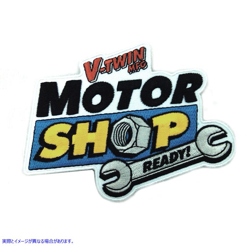 48-1336 V-Twin モーターショップ パッチ V-Twin Motorshop Patches 取寄せ Vツイン (検索用／