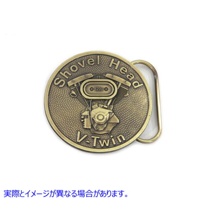 48-1352 ショベルヘッド ベルト バックル Shovelhead Belt Buckle 取寄せ Vツイン (検索用／