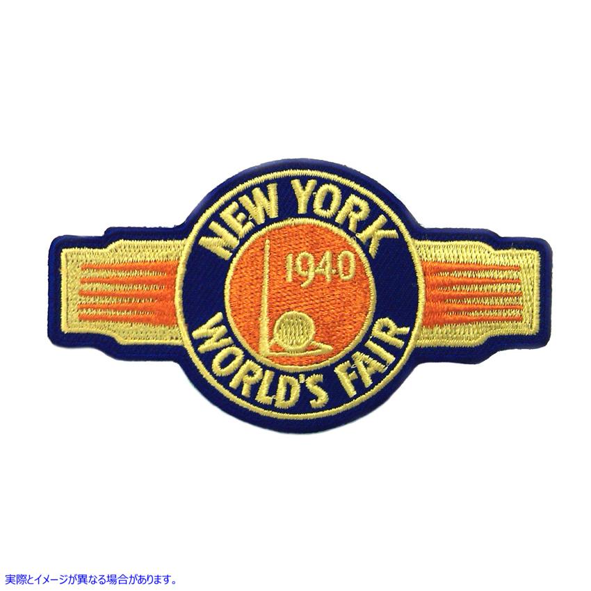 48-1355 World's Fair 1940 Patches 取寄せ Vツイン (検索用／ V-Twin