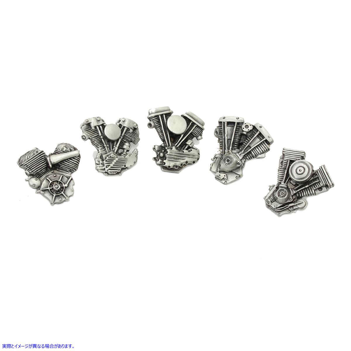 48-1370 モーター ラペルピン ギフトセット Motor Lapel Pin Gift Set 取寄せ Vツイン (検索用／