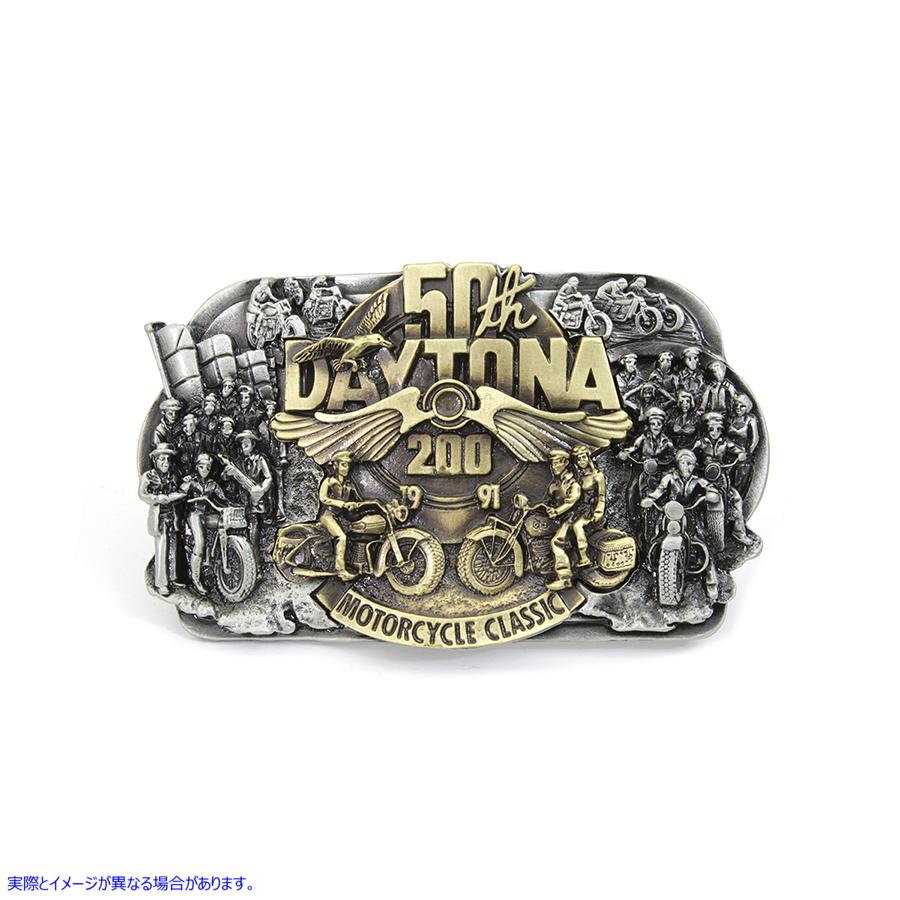 48-1371 50th デイトナ ベルトバックル 50th Daytona Belt Buckle 取寄せ Vツイン (検索用／