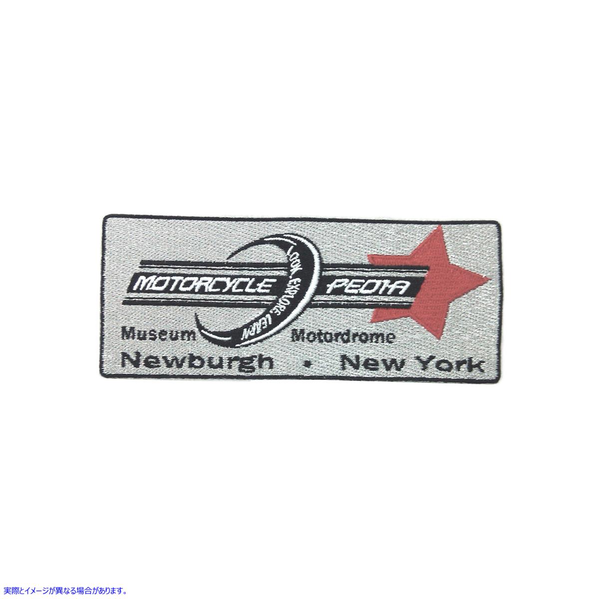 48-1475 モーターサイクルペディア ミュージアム パッチ Motorcyclepedia Museum Patches 取寄せ Vツイン (検索用／