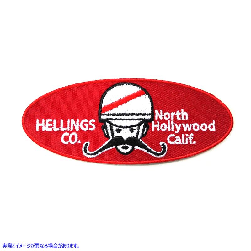 48-1476 Hellings Company ハリウッド パッチ Hellings Company Hollywood Patches 取寄せ Vツイン (検索用／