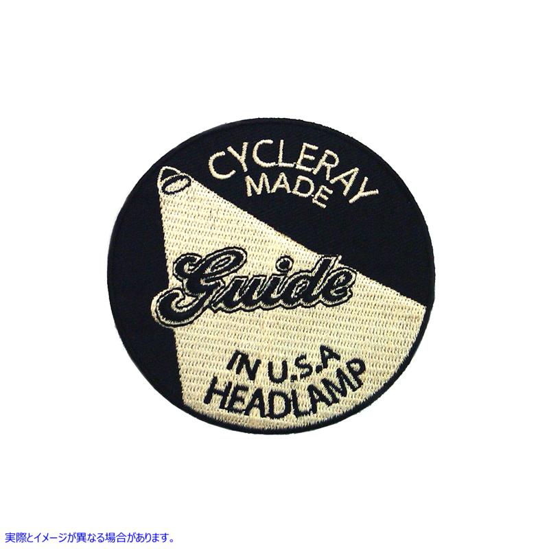 48-1478 Guide Cycle Ray Logo Patches 取寄せ Vツイン (検索用／ V-Twin