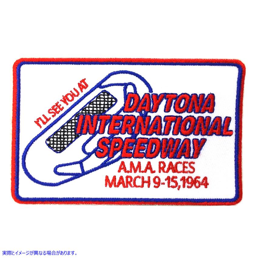 48-1486 デイトナ レース パッチ Daytona Race Patches 取寄せ Vツイン (検索用／