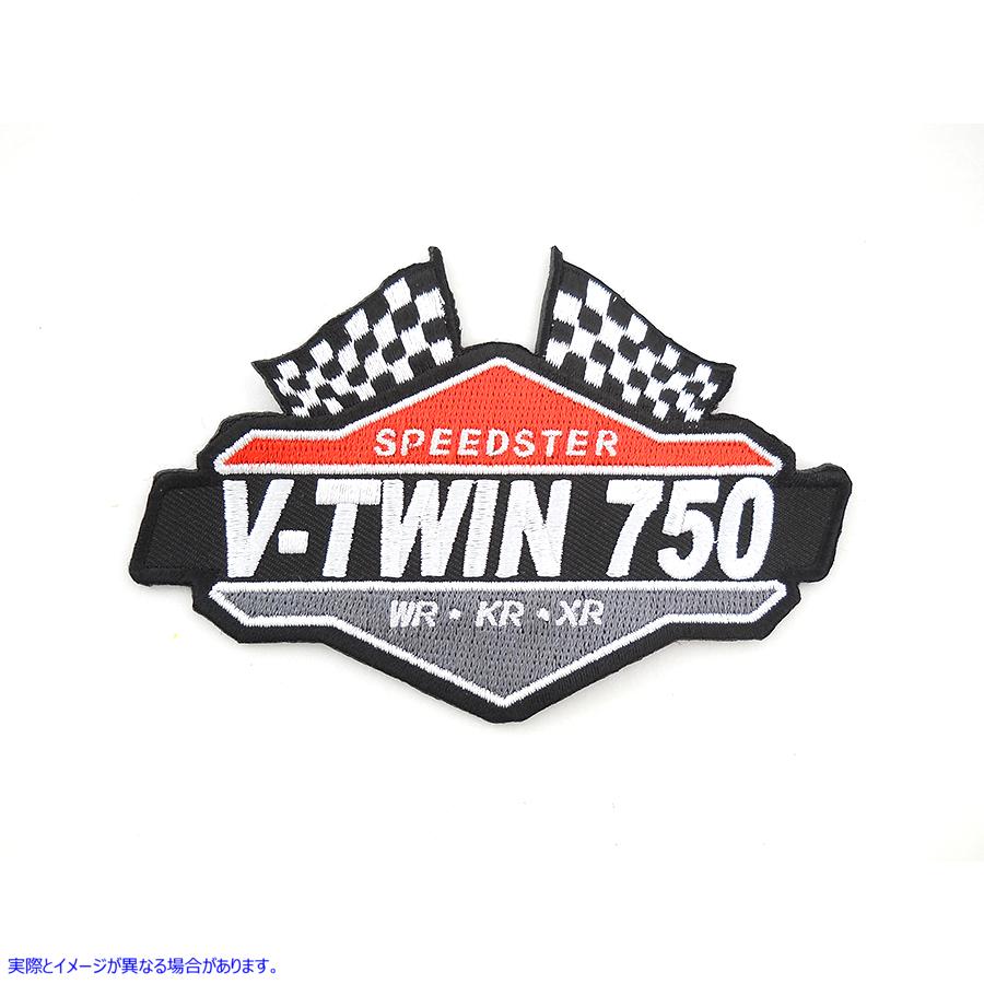 48-1641 Vレースパッチ V-Race Patch 取寄せ Vツイン (検索用／