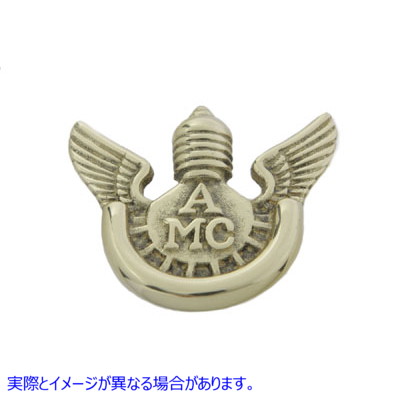 48-1644 AMCA スタイル ナンバー プレート トッパー AMCA Style License Plate Topper 取寄せ Vツイン (検索用／