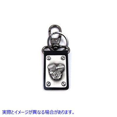 48-1664 マイナスモーターキーホルダー Flathead Motor Keychain 取寄せ Vツイン (検索用／