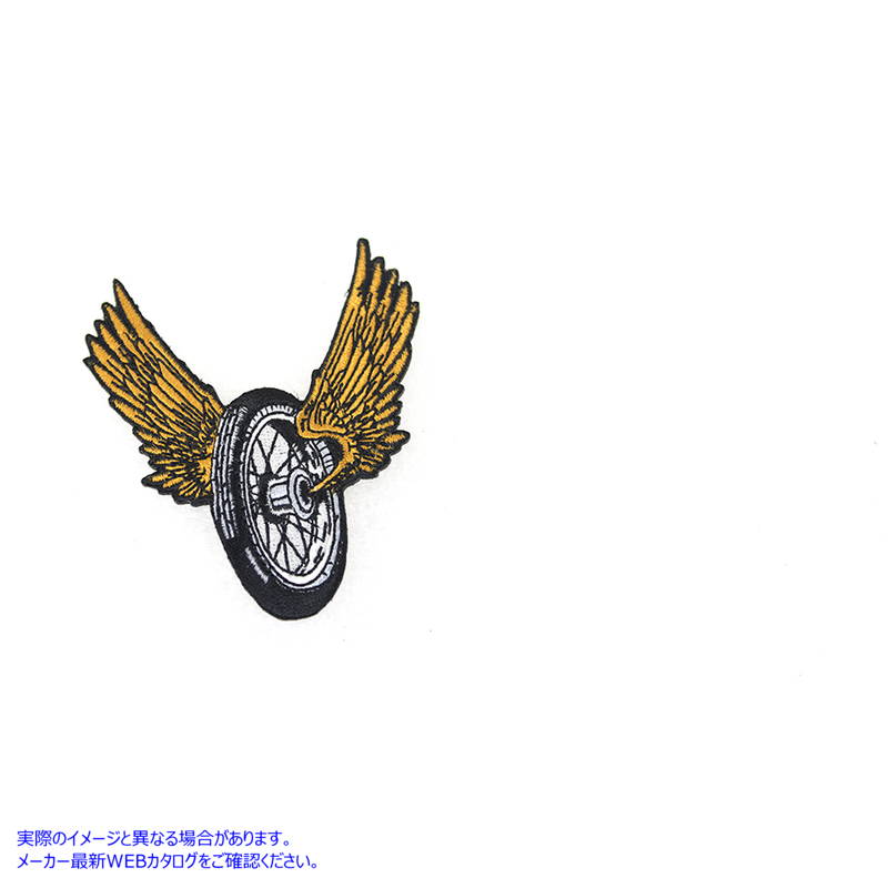 48-1677 翼輪パッチセット Winged Wheel Patch Set 取寄せ Vツイン (検索用／