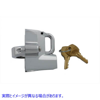 48-1732 クロームヘルメットロック Chrome Helmet Lock 取寄せ Vツイン (検索用／45732-86