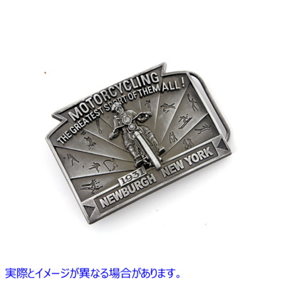 48-1775 オートバイのベルトバックル Motorcycling Belt Buckle 取寄せ Vツイン (検索用／