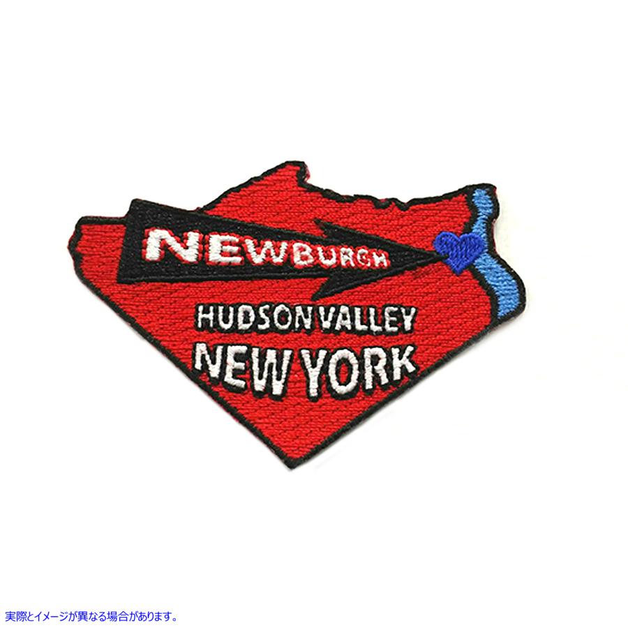 48-1962  取寄せ Vツイン Newburgh New York Patches (検索用／