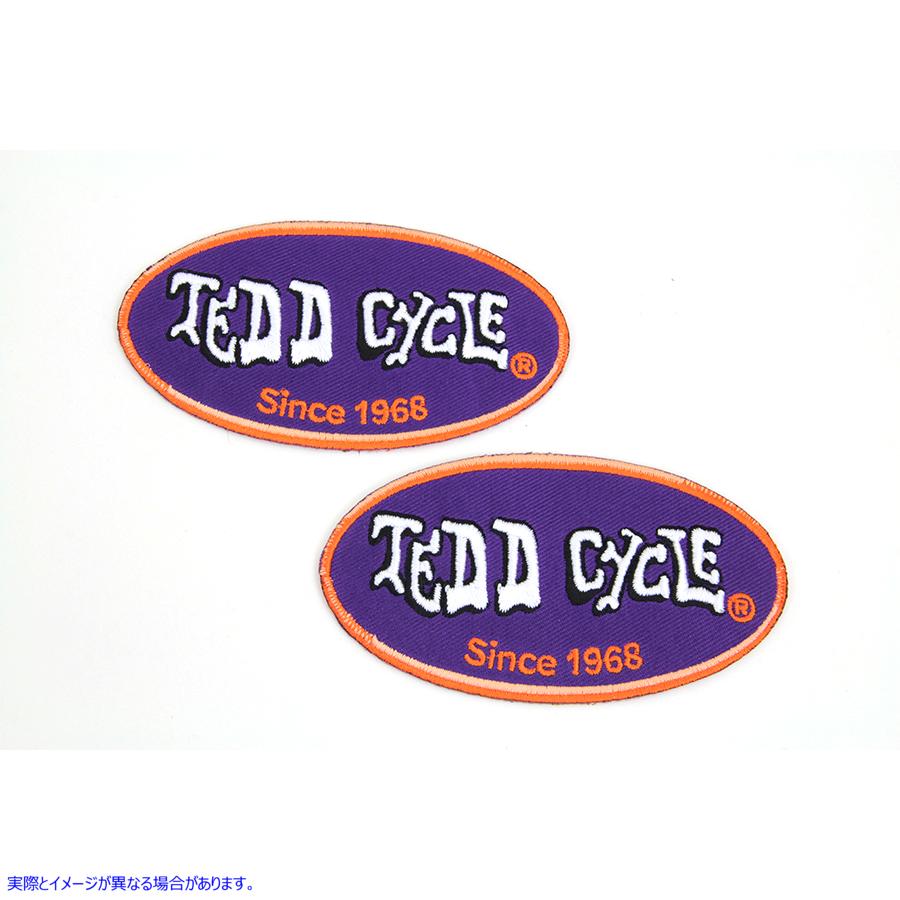 48-1968 テッドサイクルパッチ Tedd Cycle Patches 取寄せ Vツイン (検索用／